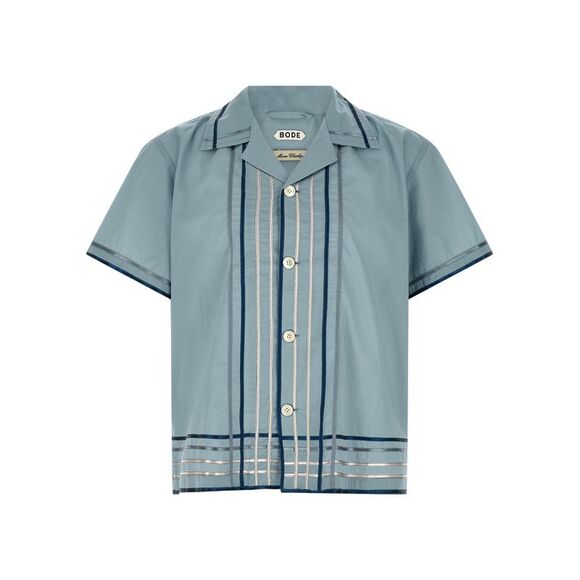 Bode Men 'Ribbon Plaid' Shirt